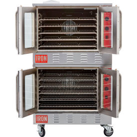 Convection Oven, Full Size, Standard Depth, Double Deck, 108000 BTU