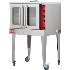 Iron Range Convection Oven, Full Size, Standard Depth, Single Deck, 54000 BTU