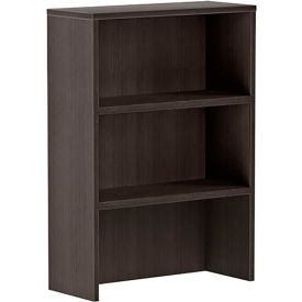Jax Hutch Bookcase, 35"W x 11"D x 35"H, Timber Oak