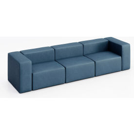 Conversa 3 Person Sofa, Dillon Ocean Vinyl