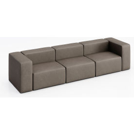 Conversa 3 Person Sofa, Dillon Storm Vinyl
