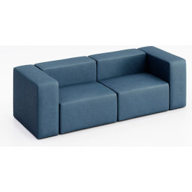 Conversa 2 Person Sofa, Dillon Ocean Vinyl
