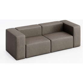 Conversa 2 Person Sofa, Dillon Storm Vinyl