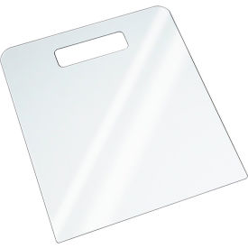 Shirt Folding Board, 12"W x 11"H, Clear Acrylic
