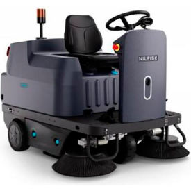 SW3000 Ride-On Automatic Battery Floor Sweeper, 53-1/8" Cleaning Width