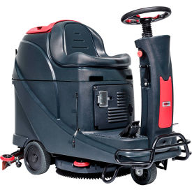Micro-Rider Scrubber, 130 Ah WET Batteries, 20" Cleaning Path