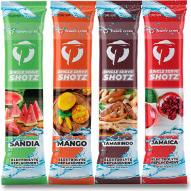 Electrolyte Replacement Drink Mix, 4 Latin Inspired Flavors, 0.25 oz., 400/Case