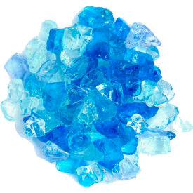 Recycled Fire Glass, 10 lb., Bahama Blend