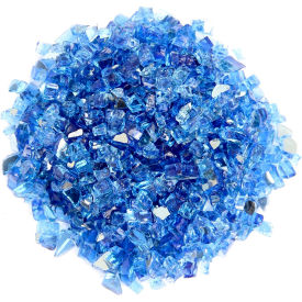 Reflective Fire Glass, 10 lb., Cobalt Blue