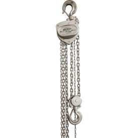 Stainless Steel Chain Hoist, 3 Ton Capacity 50' Lift