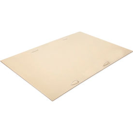 Mud-Traks Fiberglass Ground Protection Mat, 45" x 72", 30 Ton Capacity, Tan