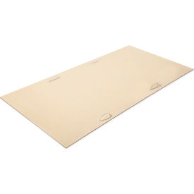 Mud-Traks Fiberglass Ground Protection Mat, 45" x 72", 50 Ton Capacity, Tan