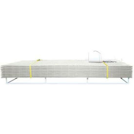 VersaMAT HDPE Ground Protection MatPak with Hand Holes, 3' x 8', Clear