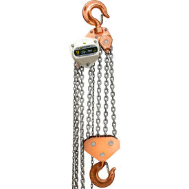 Spark Resistant Chain Hoist, 10 Ton Capacity 40' Lift