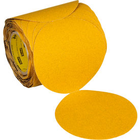 Gold Abrasive Disc Roll, 5" Dia., 80 Grit, 100 Discs/Roll