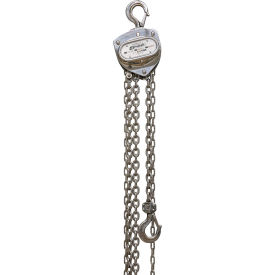 Stainless Steel Chain Hoist, 1/2 Ton Capacity 40' Lift