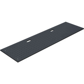 TrakMAT HDPE Ground Protection Mat, 22" x 96", Black