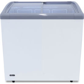 Commercial Ice Cream Freezer w/Top Sliding Display Door, 30-1/2"W, 4 Cu. Ft.