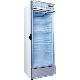 Merchandiser Display Refrigerator, 1 Glass Door, 12 Cu. Ft. Capacity, White