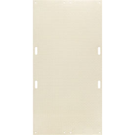 VersaMAT HDPE Ground Protection Mat with Hand Holes, 4' x 8', Clear