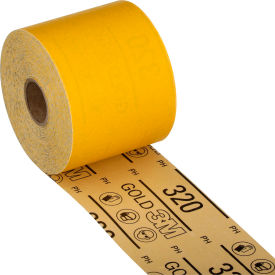 Stikit Gold Sheet Roll, 2-3/4'' x 45 Yds., 320 Grit Aluminum Oxide, 10/Case