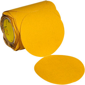 Stikit Gold Abrasive Disc Roll, 5" Dia., 120 Grit, 100 Discs/Roll