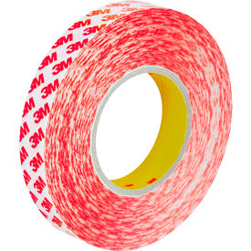 Double Coated Tape GPT-020, Paper Liner, 3" x 54.68 Yds., 8 Mil, Transparent