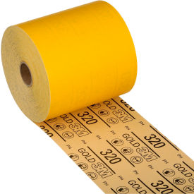 Stikit Gold Sheet Roll 4-1/2'' x 45 Yds., 320 Grit Aluminum Oxide, 6/Case