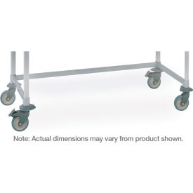 3-Sided Frame For Industrial Plastic Shelving, 53-3/4"W x 24-1/4"D