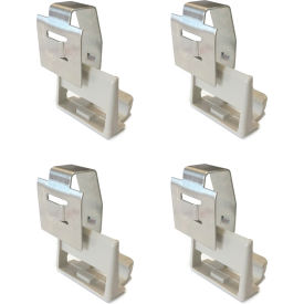 4 Shelf Corner Add-On "S" Hook Kit For Industrial Plastic Shelving