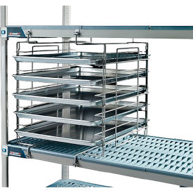 Adjustable Slide System For Industrial Plastic Shelving