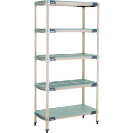 i 5 Shelf Shelving Unit w/Bottom Shelf Starter 35-3/4"W x 18-1/4"D x 74-3/16"H
