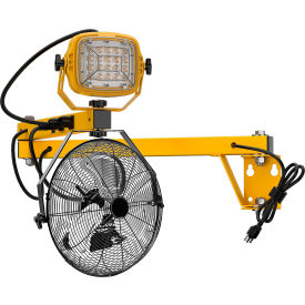 HDLED Dock Light, 40" Single Strut Arm, 30W, 4200 Lumens
