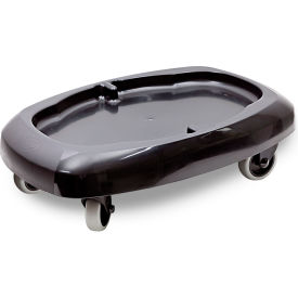 Commercial Spin Mop & Bucket Trolley, Black