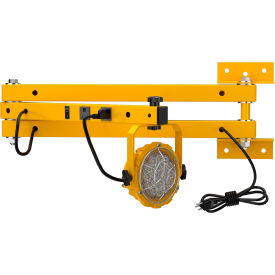 LED Dock Light with 60" Double Strut Arm, 30W, 3900 Lumens