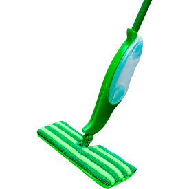 Commercial Dual-Sided Freedom Microfiber Spray Mop, Green, 4/Pack