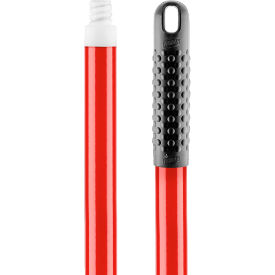 60" Threaded Steel Handle (No Hex), Red, 6/Case