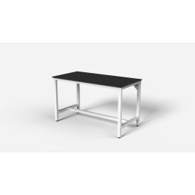 Lab Workbench, Phenolic Top, 60" x 30", White