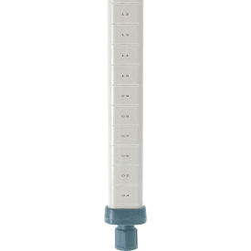 Industrial Shelving Post, Polymer, 14-3/16"H