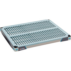 Plastic Industrial Shelf with Grid Mat, 29-3/4"W x 24-1/4"D