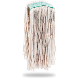 Commercial #16 Wet Mop Head - Cut-End Cotton Brick, White