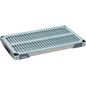 Plastic Industrial Shelf with Grid Mat, 29-3/4"W x 18-1/4"D