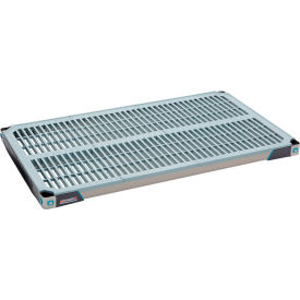 Plastic Industrial Shelf with Grid Mat, 41-3/4"W x 24-1/4"D