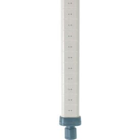 Industrial Shelving Post, Polymer, 28-3/16"H