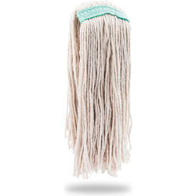 Commercial #32 Wet Mop Head - Cut-End Cotton Brick, White