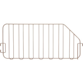 Divider For Storage Basket, 21-7/16''W x 9/16''D, 9-1/2''H, Taupe