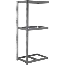 3 Shelf, Heavy Duty Boltless Shelving, Add On, 60"W x 30"D x 72"H, No Deck