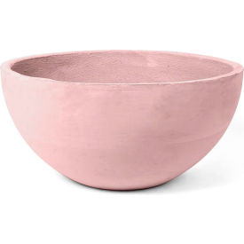 Sedges Indoor/Outdoor Round Planter, 15-1/4" Dia. x 7"H, Blush