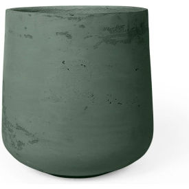 Yew Indoor/Outdoor Round Planter, 11-3/4" Dia. x 12-7/8"H, Kale