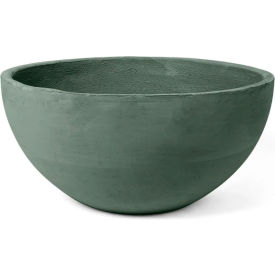 Sedge Indoor/Outdoor Round Planter, 23-7/8" Dia. x 11-3/4"H, Kale